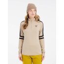 Protest Prue 1/4 Zip Active Top bamboobeige