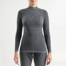 UYN Woman Elevatyon Biomorph UW Shirt Long Sleeve Turtle Neck grey melange