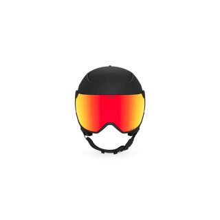 Giro Orbit Spherical Matte Black vivid ember