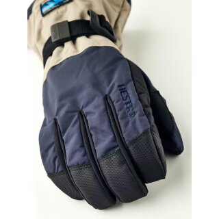 Hestra Gauntlet Sr. - 5 Finger dark navy/beige
