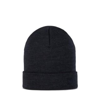 Buff Merino Heavyweight Beanie solid indigo