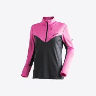 Maier Sports Evii Midlayer pink flambé/black