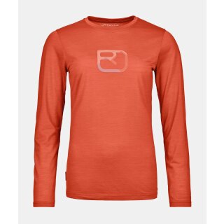 Ortovox 150 Cool MTN Silhouette LS W sunset orange