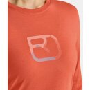 Ortovox 150 Cool MTN Silhouette LS W sunset orange