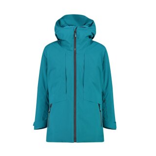 CMP Kid G Jacket Fix Hood teal