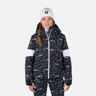 Rossignol W Wispile Puffy Print Jacket black