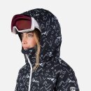 Rossignol W Wispile Puffy Print Jacket black