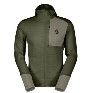 Scott Defined Light Hoody M douglas green/dust grey