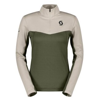 Scott Defined Light Pullover W dust white/douglas green