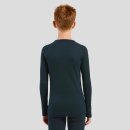 Odlo Active Warm Kids Base Layer Oberteil dark sapphire