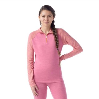 Smartwool Womens Classic Thermal Merino Base Layer TOP garden pink digi snow
