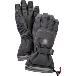 Hestra Gauntlet Sr. - 5 Finger black/black