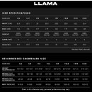 Never Summer x Grassroots Llama LTD X white