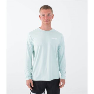 Hurley EVD Hybrid UPF Long Sleeve brown kelp