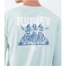 Hurley EVD Hybrid UPF Long Sleeve brown kelp