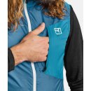 Ortovox Windbreaker Vest M petrol blue