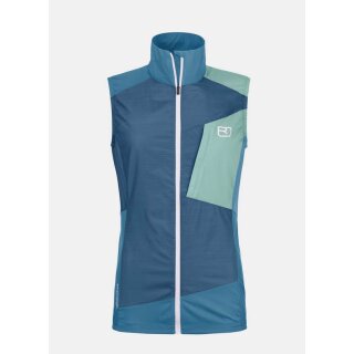 Ortovox Windbreaker Vest W petrol blue