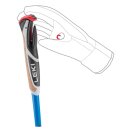 Leki CC 450 brightblue/black/white