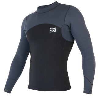 Soöruz Top Men 2/2 L/S Guru black