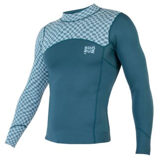 Soöruz Top Men 1/1 LS Fighter blue Größe M