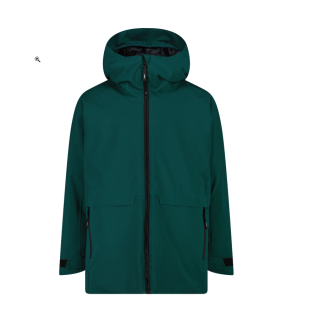 CMP Kid Jacket Fix Hood alpine