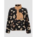 Protest Xena Outdoor 1/4 Button Top true black