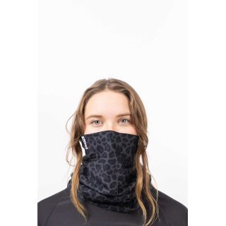 Eivy Colder Neckwarmer black leopard