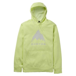 Burton Mns Oak Pullover Hoodie glow yellow green heather