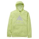 Burton Mns Oak Pullover Hoodie glow yellow green heather