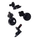 Burton Tool Free Strap Adjustment Hardware black