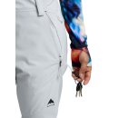 Burton Wms Reserve 2L Stretch Slim Bib Pants gray cloud