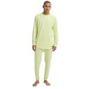 Burton Mns Midweight Base Layer Crewneck glow yellow green