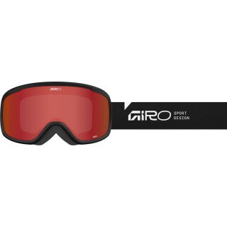 Giro Roam Stacked Black amber scarlet/yellow