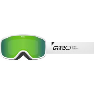 Giro Roam Stacked White loden green/yellow