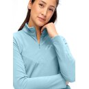 Maier Sports Denise Half Zip W Midlayer iced blue
