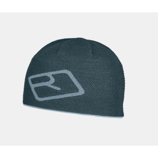 Ortovox Merino Logo Knit Beanie dark arctic grey