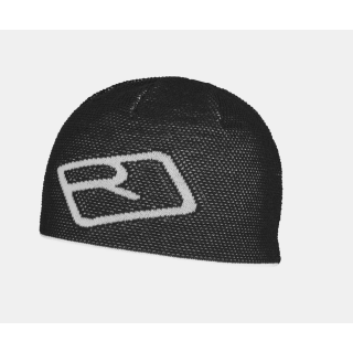 Ortovox Merino Logo Knit Beanie black raven