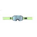 Scott Shield Glow Green AMP ice chrome s2