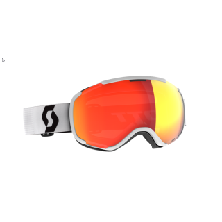 Scott Faze II Mineral White/Black AMP red chrome s3