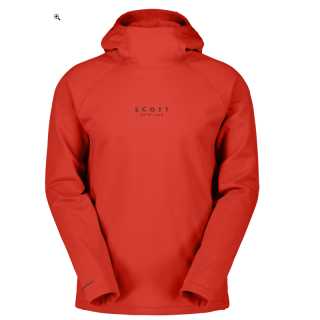 Scott Defined Warm Hoody M turbo red