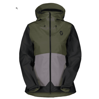 Scott Explorair 3L Jacket W douglas green/evening grey