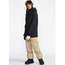 Volcom Creston 3D Stretch Bib Overall oatmeal