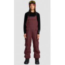 Volcom Creston 3D Stretch Bib Overall oxblood