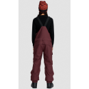Volcom Creston 3D Stretch Bib Overall oxblood