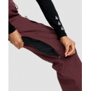 Volcom Creston 3D Stretch Bib Overall oxblood