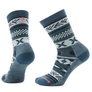 Smartwool Everyday Cozy Cabin Games Crew Socks twilight blue