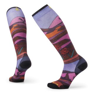 Smartwool Womens Ski Zero Cushion Floral Field Pr picante