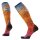 Smartwool Ski Zero Cushion Geo Peaks Print Otc Soc orange rust