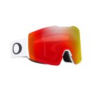 Oakley Fall Line L Matte White prizm snow torch iridium