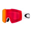 Oakley Fall Line L Matte White prizm snow torch iridium